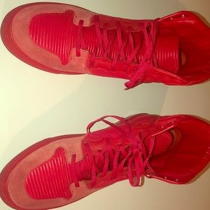 Leather and suede Balenciaga high tops